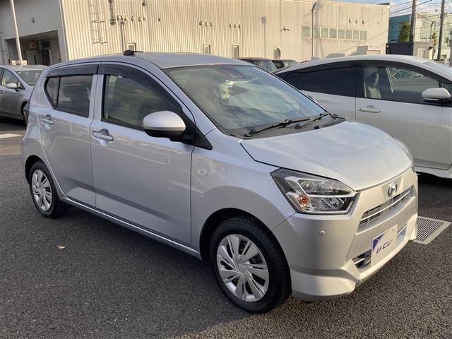 ミライース Ｘ　ＳＡＩＩＩ　衝突回避支援ブレーキ機能　運転席助手席エアバック　横滑防止　点検記録簿付　ＬＥＤライト　キーレスキー　パワーウインドウ　エアコン　パワステ　ＡＢＳ　エアバック（5枚目）