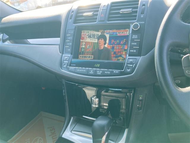 クラウン 3.5アスリート 革シート HDDナビ Bカメラ サンルーフ 地デジ オートエアコン クルーズコントロール 盗難防止システム アルミ キーレス スマキー ETC車載器(12枚目)