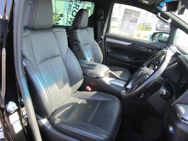 ヴェルファイアハイブリッド エグゼクティブラウンジZ TSS レザーシート 横滑り防止機能 Bカメラ オートクルーズコントロール AC100V電源 フルセグTV 3列シート エアバッグ メモリーナビ ETC LEDヘッドランプ エアコン 4WD ABS(10枚目)