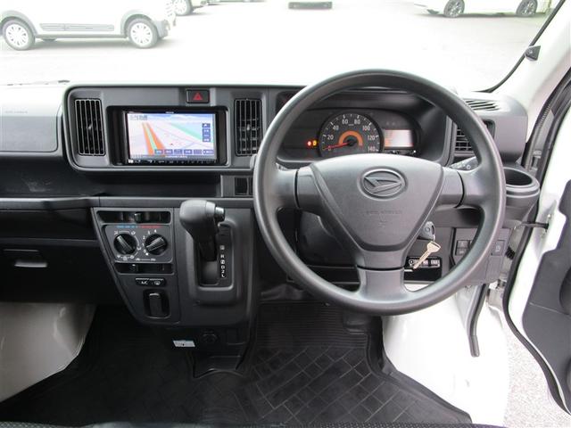 ハイゼットカーゴ ＤＸ　ＳＡＩＩＩ　横滑防止装置　メモリナビ　ＥＴＣ付き　オートエアコン　キ－レス　記録簿あり　デュアルエアバッグ　エコアイドル　セキュリティ　ナビＴＶ　前席パワーウィンドウ　ドライブレコーダー　運転席エアバッグ　ＡＢＳ（11枚目）