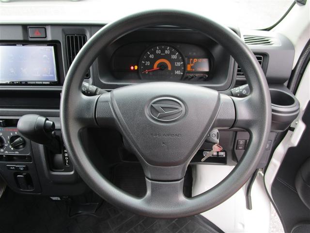 ハイゼットカーゴ ＤＸ　ＳＡＩＩＩ　横滑防止装置　メモリナビ　ＥＴＣ付き　オートエアコン　キ－レス　記録簿あり　デュアルエアバッグ　エコアイドル　セキュリティ　ナビＴＶ　前席パワーウィンドウ　ドライブレコーダー　運転席エアバッグ　ＡＢＳ（18枚目）