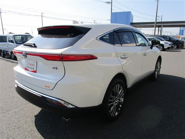 ハリアーハイブリッド Ｚ　レザーパッケージ　パノラマサンルーフ　地デジ　横滑防止　盗難防止システム　Ｂモニター　革　ＬＥＤライト　パワーウィンドウ　クルコン　スマートキ－　助手席エアバック　エアバッグ　点検記録簿　オートエアコン　ナビＴＶ（6枚目）