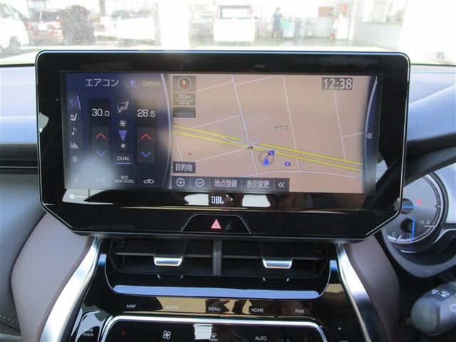 ハリアーハイブリッド Ｚ　レザーパッケージ　パノラマサンルーフ　地デジ　横滑防止　盗難防止システム　Ｂモニター　革　ＬＥＤライト　パワーウィンドウ　クルコン　スマートキ－　助手席エアバック　エアバッグ　点検記録簿　オートエアコン　ナビＴＶ（12枚目）