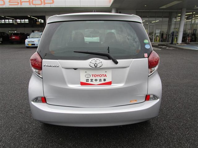 ラクティス Ｘ　オートエアコン　メモリナビ　助手席エアバッグ　整備記録簿　ナビ＆ＴＶ　キーレス　横滑防止装置　エアバック　パワーウインドウ　パワステ　バックカメラ　ワンセグＴＶ　クルーズコントロール　ワンオーナー（5枚目）