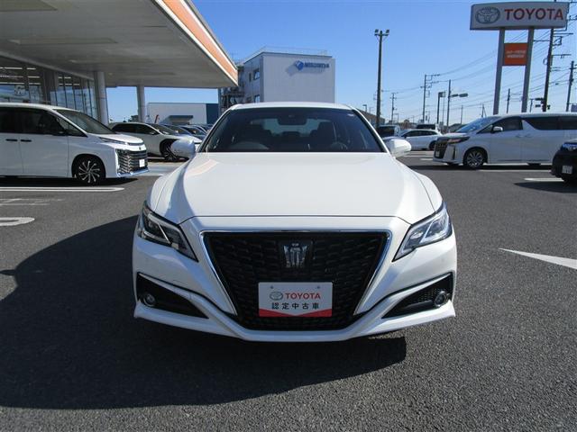 クラウンハイブリッド Ｓ　エレガンススタイル　地デジＴＶ　パワーシート　バックカメラ　ＬＥＤヘッドライト　ドラレコ　ＤＶＤ再生　クルコン　ＥＴＣ　アルミホイール　メモリーナビ　ナビＴＶ　スマートキー　オートエアコン　キーレス　アイドリングＳ（2枚目）