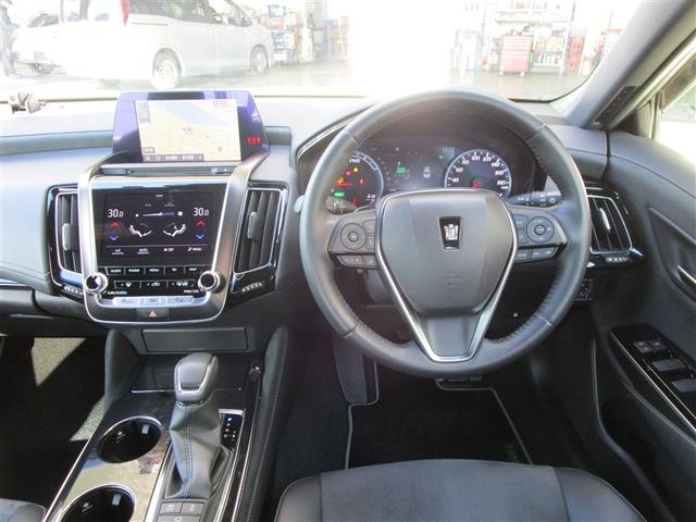 クラウンハイブリッド Ｓ　エレガンススタイル　地デジＴＶ　パワーシート　バックカメラ　ＬＥＤヘッドライト　ドラレコ　ＤＶＤ再生　クルコン　ＥＴＣ　アルミホイール　メモリーナビ　ナビＴＶ　スマートキー　オートエアコン　キーレス　アイドリングＳ（12枚目）