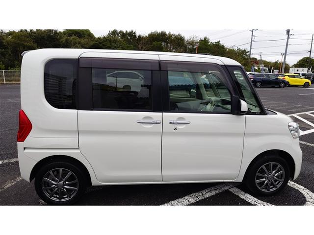 タント Ｘ　フルセグ地デジＴＶ　運転席助手席エアバック　Ｓキー　イモビライザー　ナビＴＶ　アルミ　ＡＡＣ　点検記録簿　ＥＴＣ　パワステ　ＤＶＤ再生　リモコンキー　パワーウインドウ　ベンチシ－ト　ＡＢＳ（4枚目）