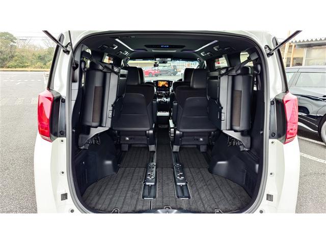 アルファード 2.5S タイプゴールドII ドライブレコーダ LEDランプ Bカメラ スマートキ AC100V フルセグTV 盗難防止システム 助手席エアバッグ ETC 記録簿 オートクルーズ 3列シート エアバッグ 横滑り防止機能 ABS(11枚目)