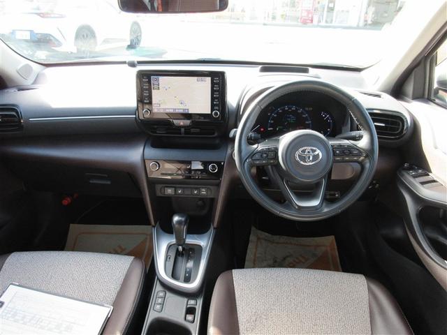 ヤリスクロス ハイブリッドZ インテリジェントキー アルミホイル LEDライト リアカメラ クルーズコントロール 横滑り防止システム ナビTV メモリーナビゲーション パワステ オートエアコン キーフリー イモビライザ ETC付き(5枚目)