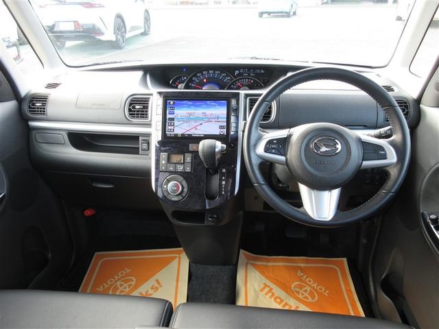 タント カスタムＲＳ　トップエディションＶＳ　ＳＡＩＩＩ　Ｒカメラ　両側オートスライドドア　ナビＴＶ　地デジＴＶ　ベンチシート　ドラレコ　ＬＥＤ　記録簿　フルオートエアコン　メモリーナビ　ＤＶＤ　横滑り防止　ＥＴＣ　キーフリー　スマートキー　アルミ　ＰＳ（6枚目）