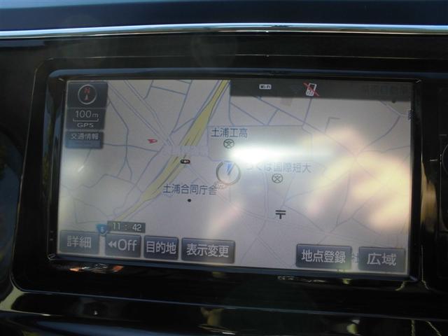 プリウスα Ｓ　スマキ－　ＤＶＤ視聴可　整備点検記録簿　リモコンキー　ＰＷ　Ｂカメラ　ナビ・ＴＶ　ＥＴＣ車載器　ＡＢＳ付き　アルミホイール　メモリーナビゲーション　パワーステアリング　運転席エアバッグ　イモビ　ＡＣ（12枚目）