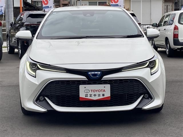 カローラスポーツ ハイブリッドＧ　Ｚ　前後誤発進抑制　盗難防止　スマートキーシステム　Ｂモニ　オートクルーズ　ＬＥＤライト　エアバック　ＴＶ　オートエアコン　地デジ　ＡＷ　デュアルエアバッグ　整備記録簿　キーレス　パワステ　ドラレコ付（2枚目）