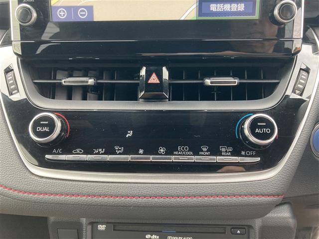 カローラスポーツ ハイブリッドＧ　Ｚ　前後誤発進抑制　盗難防止　スマートキーシステム　Ｂモニ　オートクルーズ　ＬＥＤライト　エアバック　ＴＶ　オートエアコン　地デジ　ＡＷ　デュアルエアバッグ　整備記録簿　キーレス　パワステ　ドラレコ付（11枚目）