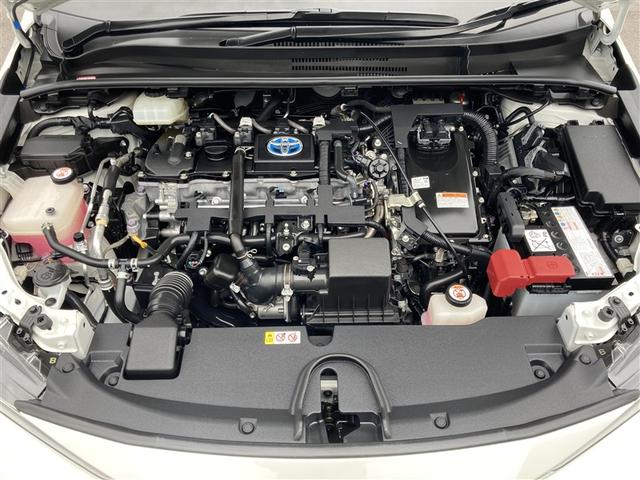 カローラスポーツ ハイブリッドＧ　Ｚ　前後誤発進抑制　盗難防止　スマートキーシステム　Ｂモニ　オートクルーズ　ＬＥＤライト　エアバック　ＴＶ　オートエアコン　地デジ　ＡＷ　デュアルエアバッグ　整備記録簿　キーレス　パワステ　ドラレコ付（24枚目）