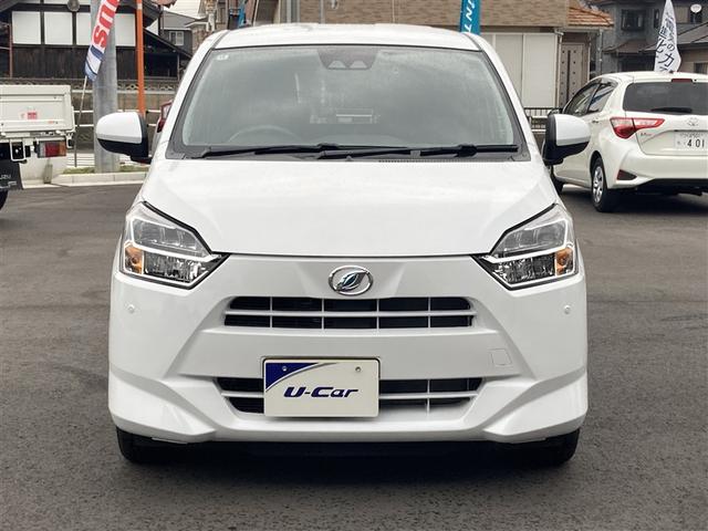 ミライース Ｘ　ＳＡＩＩＩ　衝突回避支援ブレーキ機能　運転席助手席エアバック　横滑防止　ドライブレコーダ　点検記録簿付　１オーナー　ＬＥＤライト　キーレスキー　パワーウインドウ　エアコン　パワステ　ＡＢＳ　エアバック（2枚目）