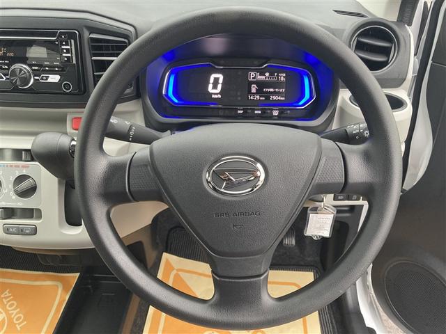ミライース Ｘ　ＳＡＩＩＩ　衝突回避支援ブレーキ機能　運転席助手席エアバック　横滑防止　ドライブレコーダ　点検記録簿付　１オーナー　ＬＥＤライト　キーレスキー　パワーウインドウ　エアコン　パワステ　ＡＢＳ　エアバック（8枚目）