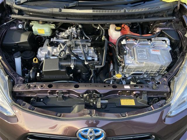 アクア S スマートキープッシュスタート キーレスエントリ LEDヘッドライト フルセグ地デジ イモビ ナビ&TV ワンオーナー車 オートエアコン デュアルエアバック ESC Bカメラ パワーウィンドウ SRS(22枚目)