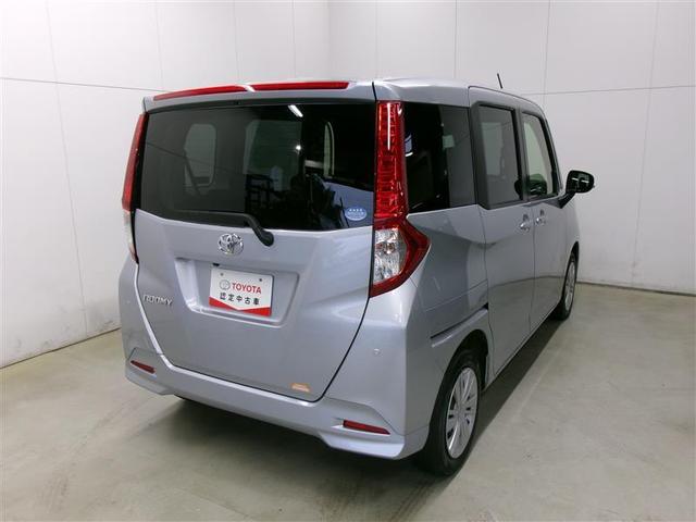 ルーミー Ｇ　追突軽減ブレーキ　パワステ　ＬＥＤライト　Ｒカメラ　記録簿付　横滑り防止システム　エアバック　セキュリティーアラーム　パワーウィンドウ　運転席助手席エアバック　ナビ＆ＴＶ　ＥＴＣ　オートエアコン（4枚目）