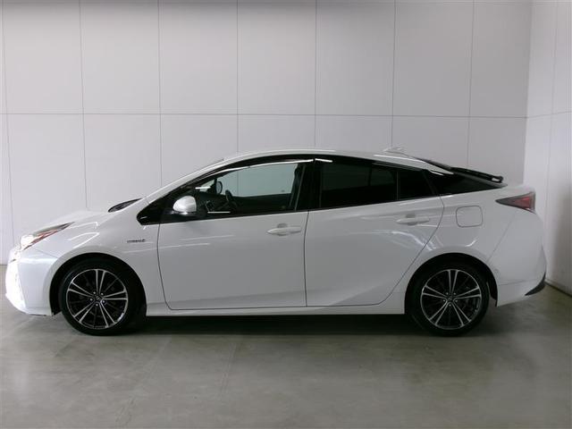 プリウス Ａツーリングセレクション　ドラレコ付き　スマキー　イモビライザー　バックモニター　クルコン　ＬＥＤヘッドライト　ＥＴＣ　ナビＴＶ　メモリーナビゲーション　横滑り防止機能　キーフリ　アルミ　ＡＡＣ　ＡＢＳ　サイドエアバッグ（3枚目）