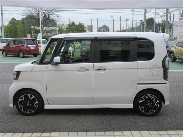 Ｎ－ＢＯＸカスタム Ｇ・Ｌターボホンダセンシング　フルセ　Ｂモニタ　セキュリティー　点検記録簿　クルーズコントロール　ナビＴＶ　キーレスエントリー　ＶＳＡ　ベンチＳ　ＬＥＤランプ　助手席エアバック　ＰＷ　サイドＳＲＳ　エアバック　ＤＶＤ視聴可能　ＰＳ（2枚目）