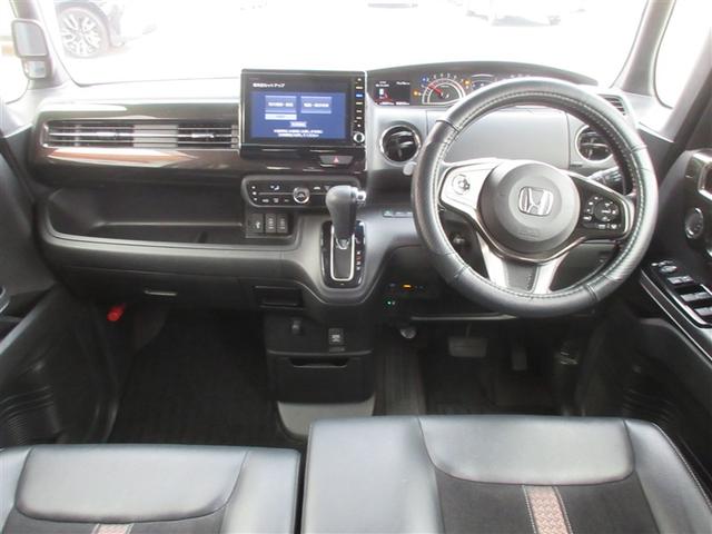 Ｎ－ＢＯＸカスタム Ｇ・Ｌターボホンダセンシング　フルセ　Ｂモニタ　セキュリティー　点検記録簿　クルーズコントロール　ナビＴＶ　キーレスエントリー　ＶＳＡ　ベンチＳ　ＬＥＤランプ　助手席エアバック　ＰＷ　サイドＳＲＳ　エアバック　ＤＶＤ視聴可能　ＰＳ（12枚目）