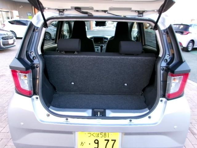 ミライース Ｘ　ＳＡＩＩＩ　衝突回避支援ブレーキ機能　運転席助手席エアバック　点検記録簿付　ＬＥＤライト　パワーウインドウ　エアコン　パワステ　ＡＢＳ　エアバック（12枚目）