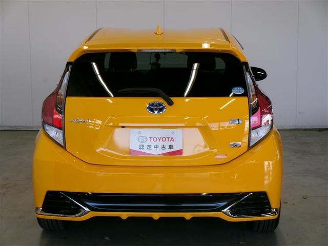 アクア G G’s ETC付き ブレーキサポート キーレス 運転席助手席エアバック 横滑防止 ナビTV パワーステアリング アルミホイール パワーウィンドウ ABS エアコン ワンセグテレビ LED メモリーナビ(5枚目)