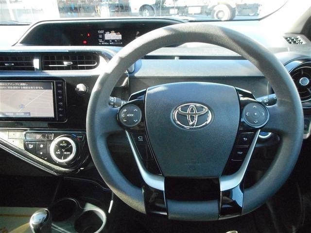 アクア Ｓスタイルブラック　記録簿あり　地デジフルセグ　ナビＴＶ　イモビライザー　ＬＥＤライト　スマートキープッシュスタート　ＥＴＣ付き　Ｗエアバッグ　キーフリ　メモリーナビゲーション　ドラレコ付き　フルオートエアコン　ＡＢＳ（7枚目）