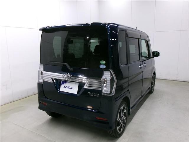 タント カスタムＲＳ　トップエディションＶＳ　ＳＡＩＩＩ　１オーナー　Ｒカメラ　両側オートスライドドア　ＬＥＤ　記録簿　フルオートエアコン　ＤＶＤ　横滑り防止　キーフリー　スマートキー　アルミ　ＰＳ　エアバッグ　ＡＢＳ　イモビ　被害軽減ブレーキ（4枚目）