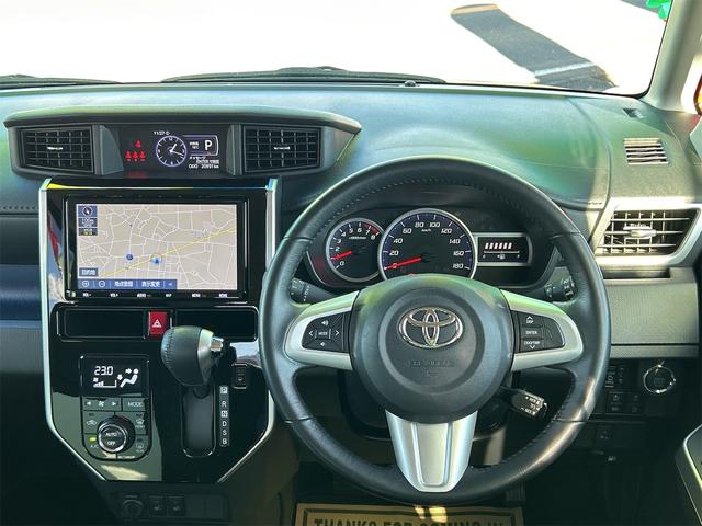 ルーミー カスタムG ドライブレコーダー ETC バックカメラ ナビ TV 両側電動スライドドア クリアランスソナー オートクルーズコントロール 衝突被害軽減システム アルミホイール オートマチックハイビーム オートライト(3枚目)