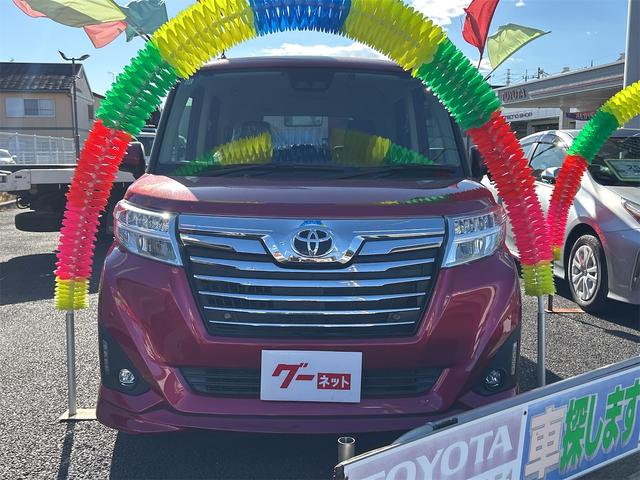 ルーミー カスタムG ドライブレコーダー ETC バックカメラ ナビ TV 両側電動スライドドア クリアランスソナー オートクルーズコントロール 衝突被害軽減システム アルミホイール オートマチックハイビーム オートライト(12枚目)