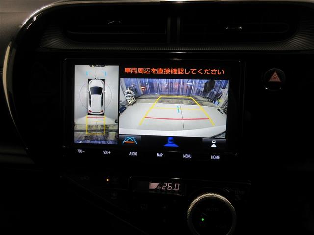 アクア Ｓスタイルブラック　ドライブレコーダー　ＥＴＣ　全周囲カメラ　ナビ　ＴＶ　クリアランスソナー　レーンアシスト　衝突被害軽減システム　アルミホイール　オートマチックハイビーム　オートライト　スマートキー（6枚目）