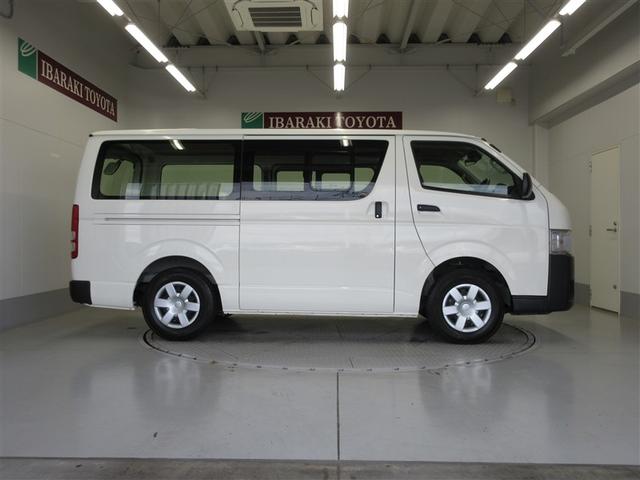 ハイエースバン ロングＤＸ　レンタカーアップ車　キーレスリモコン　ＤＶＤ　テレビ　パワーウインドー　ワンセグテレビ　運転席エアバック　エアコン　パワステ　ＡＢＳ　ＥＴＣ車載器　イモビ　バックガイドモニタ　横滑防止（4枚目）