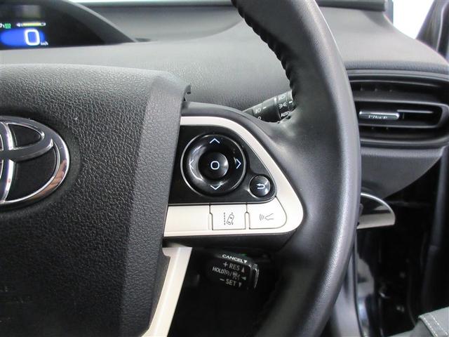 プリウス Sセーフティプラス インテリキー リアカメラ 1セグ サイドエアバッグ パワーウインドウ 助手席エアバッグ フルオートエアコン LEDライト ETC付 キーレスエントリ AW ナビTV 横滑り防止機能 ABS(10枚目)