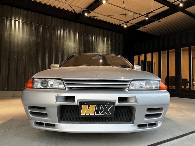 スカイライン ＧＴ－Ｒ　ＶスペックＩＩ　Ｒ３２　ＶスペックＩＩケンウッドオーディオ　ガナドールマフラーＥＴＣ　ブレンボ　チタンキー　ディーラー記録簿　保　取　Ｓキー（2枚目）