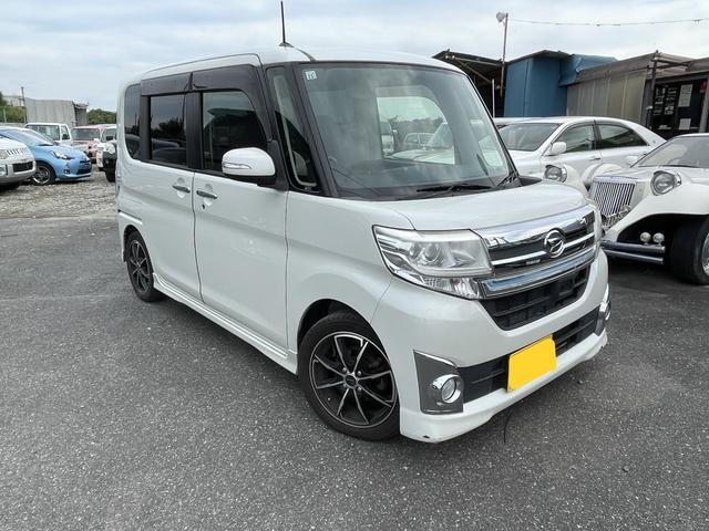 タント カスタムＲＳ　プッシュスタート・スマートキー・バックカメラ・ＵＳＢ接続・社外アルミ・ＥＴＣ・両側電動スライド（4枚目）