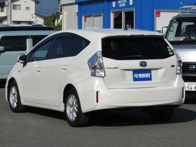 プリウスアルファ S メモリーナビ プッシュスタート(11枚目)