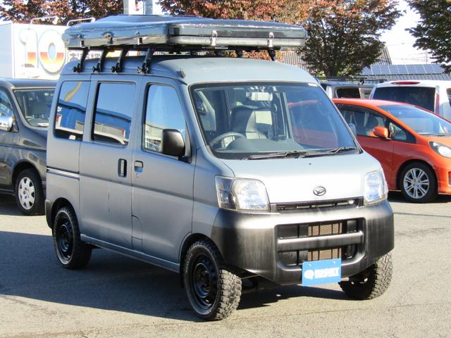 ハイゼットカーゴ ＤＸ　ルーフテント　パートタイム４ＷＤ（9枚目）