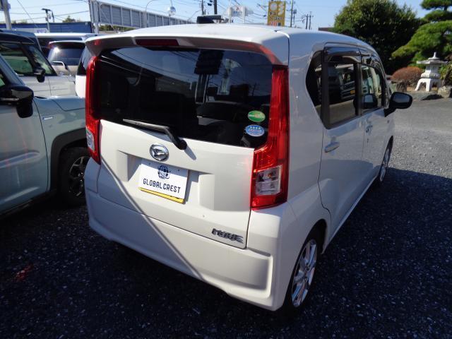 ムーヴ X キーレス フルオートエアコン アルミ スマートキー アイドリングストップ 運転席エアバッグ ABS パワステ オートライト パワーウィンドウ シ-トヒ-タ-(3枚目)