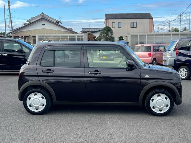 アルトラパン G レーダーブレーキサポート プッシュスタート スマートキー 社外ナビ ETC 5AGS(5枚目)