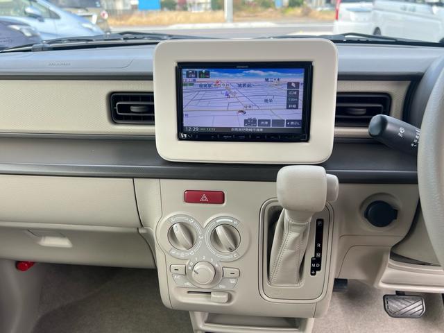 アルトラパン G レーダーブレーキサポート プッシュスタート スマートキー 社外ナビ ETC 5AGS(57枚目)