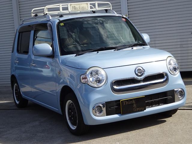 ミラココア ココアプラスＸ　後期型　ルーフキャリア　ツートンホイール　フルセグナビ　Ｂｌｕｅｔｏｏｔｈ　スマートキー　アイドリングストップ（2枚目）