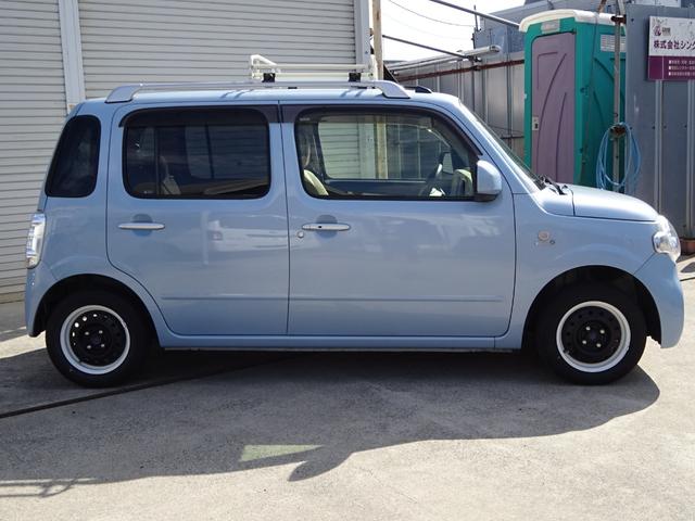 ミラココア ココアプラスＸ　後期型　ルーフキャリア　ツートンホイール　フルセグナビ　Ｂｌｕｅｔｏｏｔｈ　スマートキー　アイドリングストップ（6枚目）