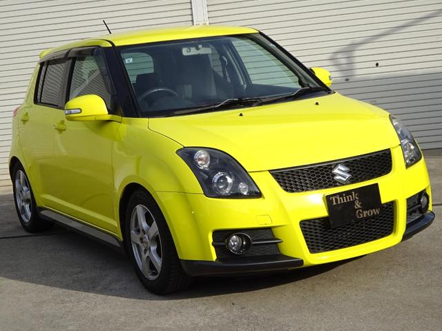 スイフト スポーツ　２型　５速ＭＴ　ＴＥＩＮ車高調　ＨＫＳエアクリ　レイルリヤフレームエンドバー　リヤフロアブレス　純正レカロシート　ＣａｒＰｌａｙ対応オーディオ　ミラーリング　Ｙｏｕｔｕｂｅ（2枚目）