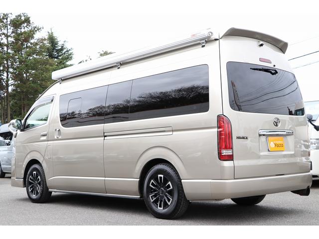 4WD ビークル製ベッセルJ ナビ ETC Bカメラ フリップダウンモニター ツインサブ 走行充電 外部充電電源 インバーター 冷蔵庫 電子レンジ FFヒーター オーニング スーパーチャージャー(26枚目)