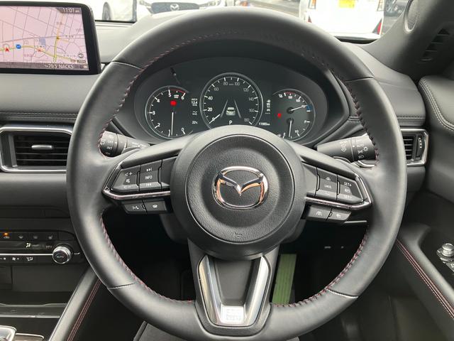 ＣＸ－５ ＸＤ　スポーツアピアランス　３６０度ビュー　ソナー　パワーテールゲート　追従クルコン　ＢＴオーディオ　ＬＥＤライト　本革シート　レーンキープ　パワーシート　ドラレコ　禁煙車　サイドカメラ　シートヒーター　ＥＴＣ　フロントカメラ（14枚目）