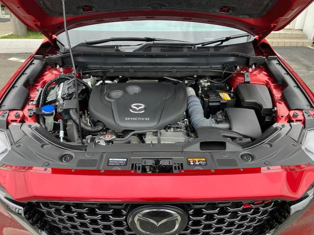 ＣＸ－５ ＸＤ　スポーツアピアランス　３６０度ビュー　ソナー　パワーテールゲート　追従クルコン　ＢＴオーディオ　ＬＥＤライト　本革シート　レーンキープ　パワーシート　ドラレコ　禁煙車　サイドカメラ　シートヒーター　ＥＴＣ　フロントカメラ（30枚目）