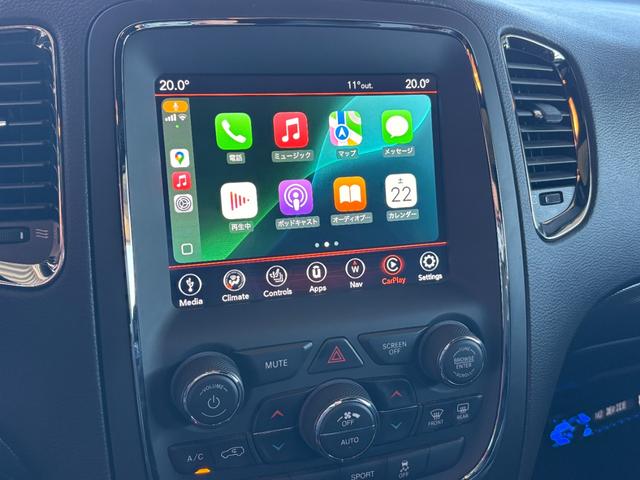 ダッジ・デュランゴ ＲＴ　新車並行　アップルカープレイ　サンルーフ　コンビレザーシート　電動格納ミラー　ＣＯＲＳＡマフラー　アメリカンレーシング２０インチホイール　シートヒーター　パワーバックドア　地デジＴＶ（38枚目）