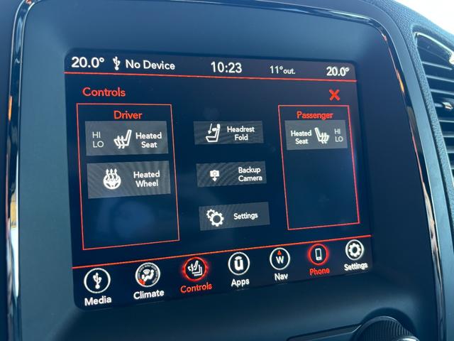 ダッジ・デュランゴ ＲＴ　新車並行　アップルカープレイ　サンルーフ　コンビレザーシート　電動格納ミラー　ＣＯＲＳＡマフラー　アメリカンレーシング２０インチホイール　シートヒーター　パワーバックドア　地デジＴＶ（39枚目）