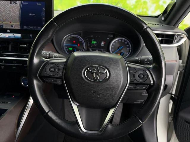ハリアーハイブリッド Ｚ　新品タイヤ／調光パノラマルーフ／ＪＢＬ／保証書／ディスプレイオーディオ＋ナビ１２．３インチ／デジタルインナーミラー／トヨタセーフティセンス／パノラミックビューモニター／車線逸脱防止支援システム（16枚目）